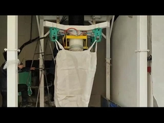 دستگاه پرکن و بسته بندی کیسه های بزرگ بافته شده 2 تن، دستگاه کیسه تنی گرانول پودری