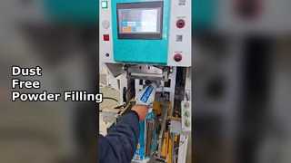 پرکننده سوپاپ، بسته‌کننده سوپاپ، مارپیچ پکر، پرکننده کیسه سوپاپ با آب‌بندی اولتراسونیک